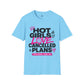 Hot Girls Love Cancelled Plans Shirt, Funny Introvert Womens Tee, Cozy Girl Aesthetic Shirt, Petty And Prosperous Graphic Tee