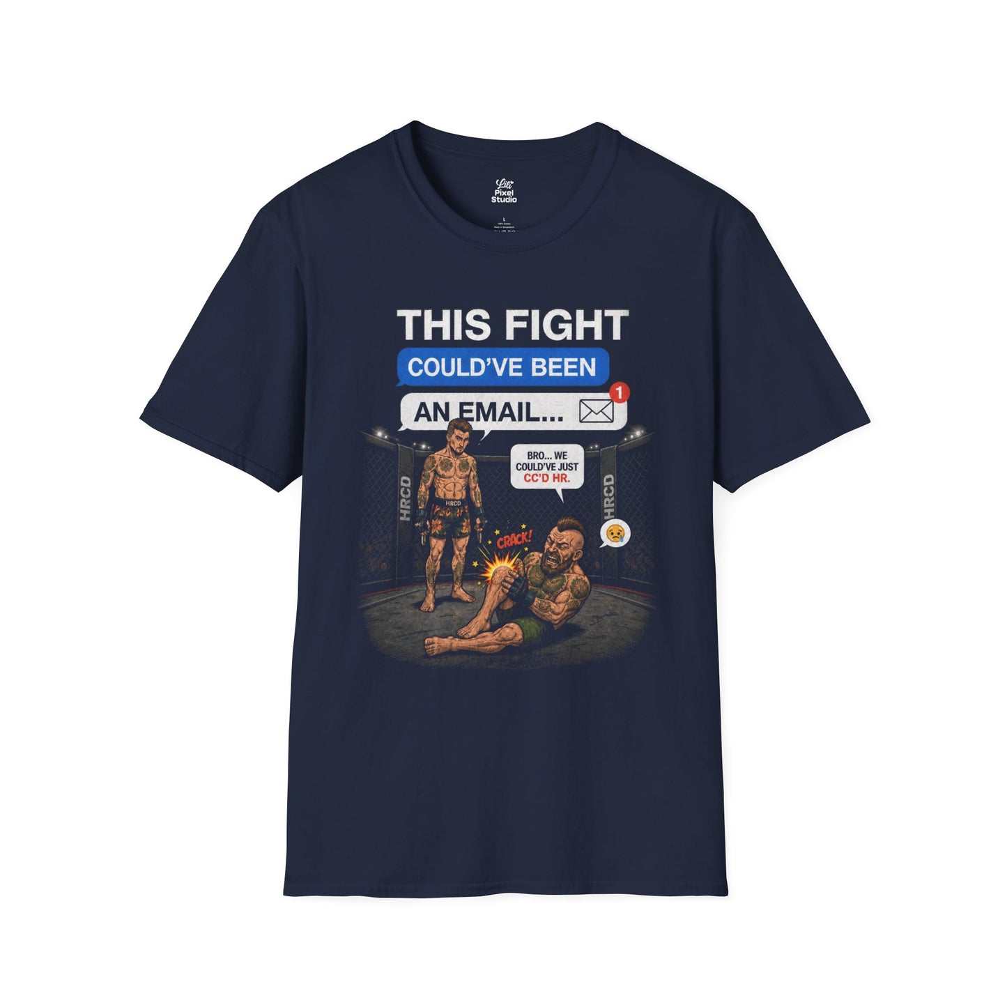 This Fight Could've Been an Email Shirt, Funny MMA Office Humor Tee, HR Combat Division T-Shirt, Fight Fan Gift, Workplace Joke
