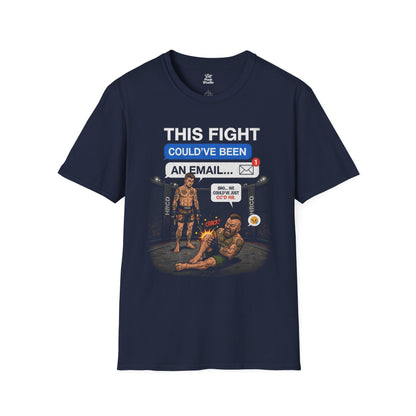 This Fight Could've Been an Email Shirt, Funny MMA Office Humor Tee, HR Combat Division T-Shirt, Fight Fan Gift, Workplace Joke
