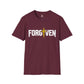 Forgiven Christian Shirt, Faith Based T-Shirt, Christian Cross Graphic Tee, Grace Shirt, Religious Gift, Inspirational Unisex Shirt