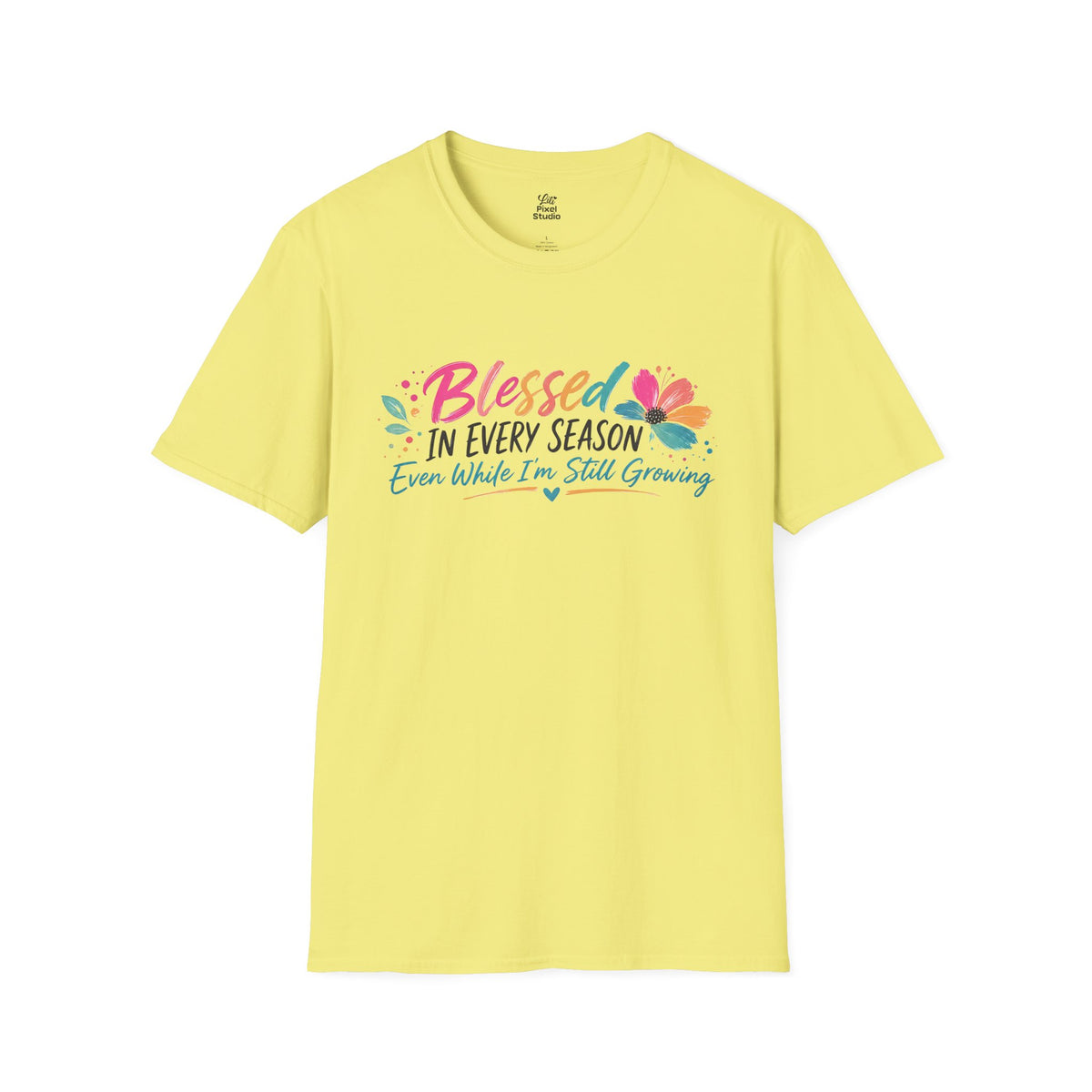 Blessed In Every Season Shirt, Motivation Unisex Tee, Faith Based Shirt, Encouragement Gift, Inspirational T-Shirt, Grace Shirt