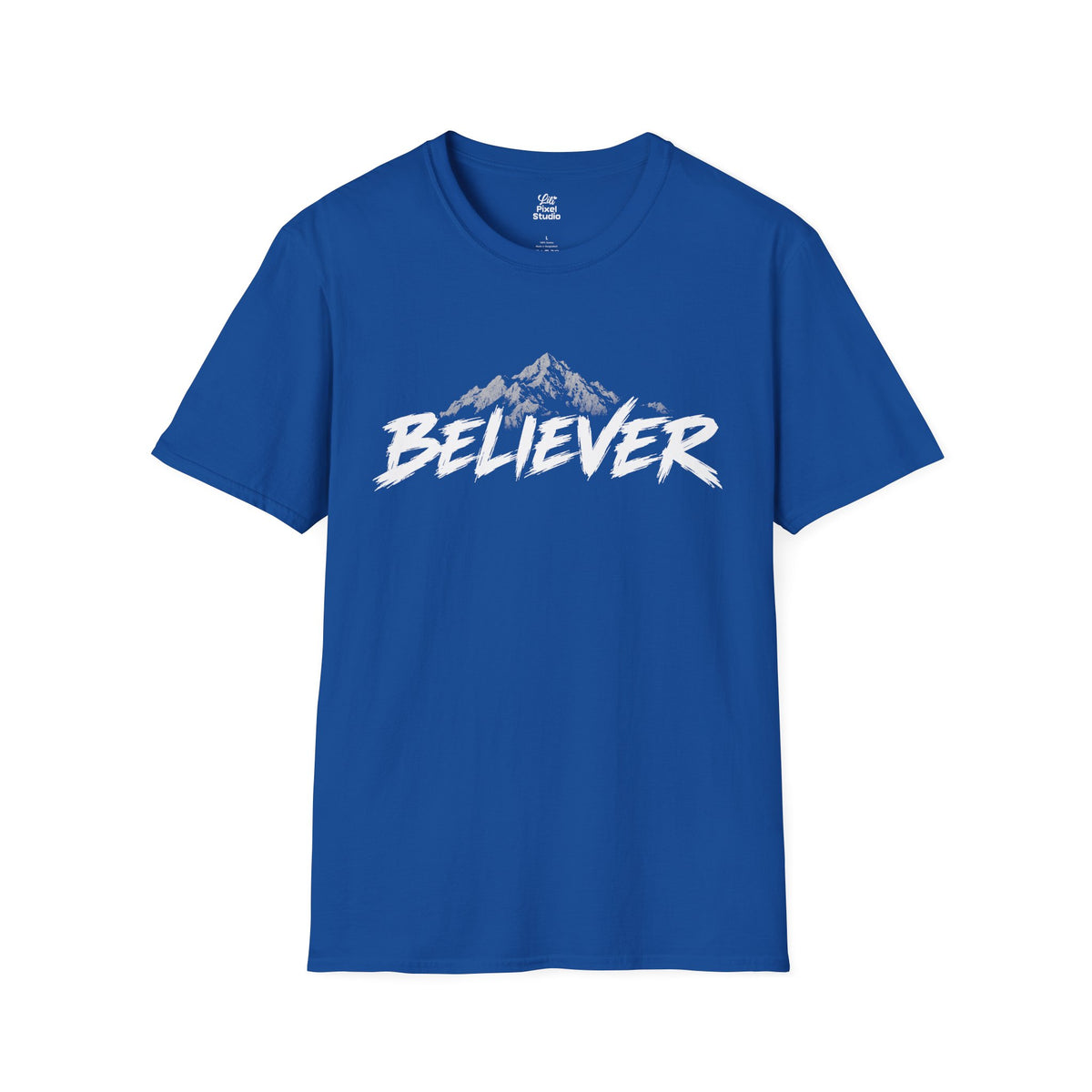 Believer Christian Shirt, Faith Based T-Shirt, Mountain Christian Tee, Inspirational Faith Shirt, Christian Unisex Religious Gift