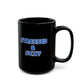 Stressed and Sexy Mug, Funny Black Coffee Mug, Sarcastic Office Mug, Retro Gamer Coffee Cup, Coworker Gift