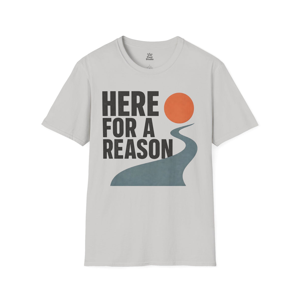 Here For A Reason Shirt, Hope Inspirational Unisex Tee, Faith Based Shirt, Purpose Shirt, Christian Encouragement Gift, Motivational T-Shirt