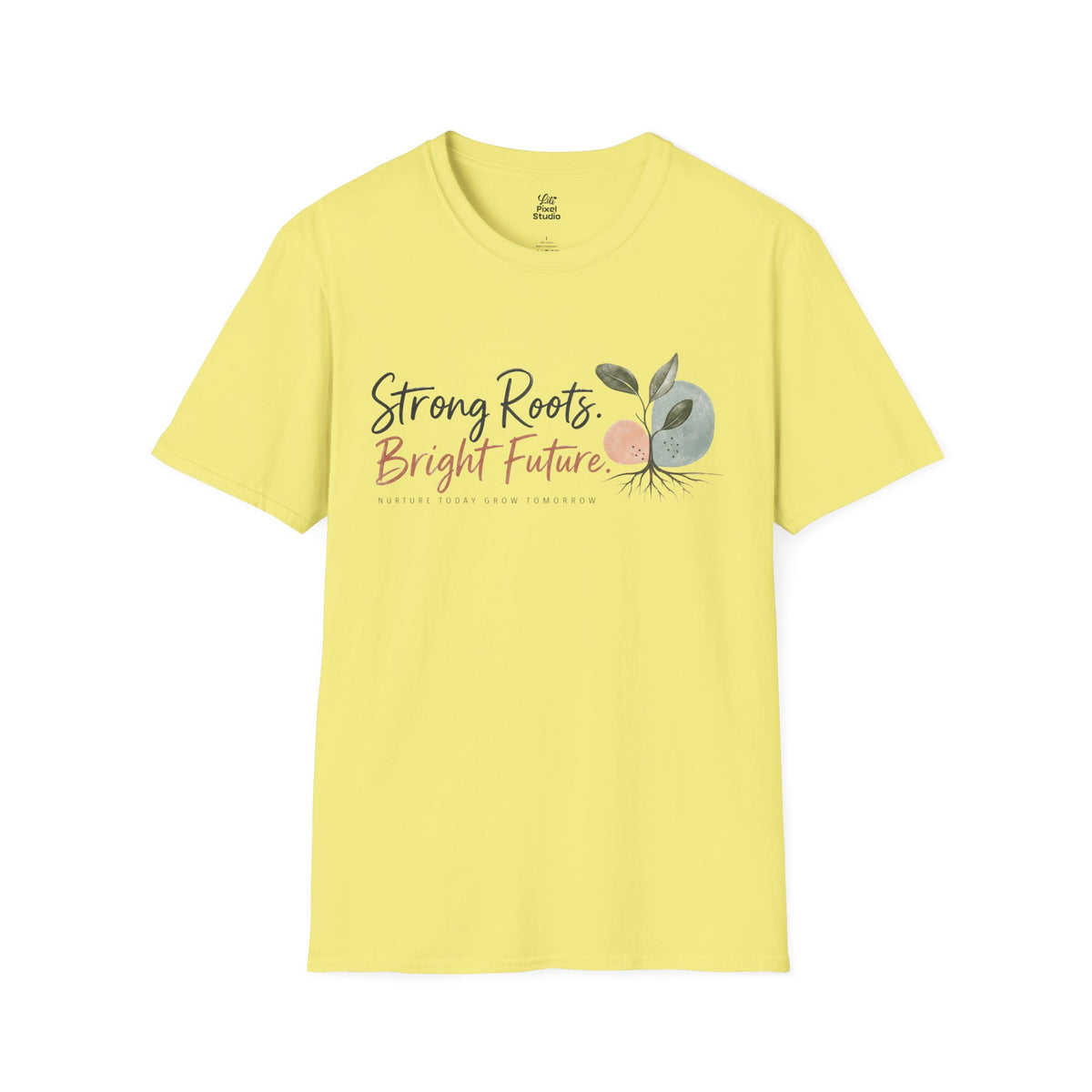 Strong Roots Bright Future Shirt, Inspirational Unisex Tee, Christian Encouragement Shirt, Personal Growth Gift, Faith Based T-Shirt