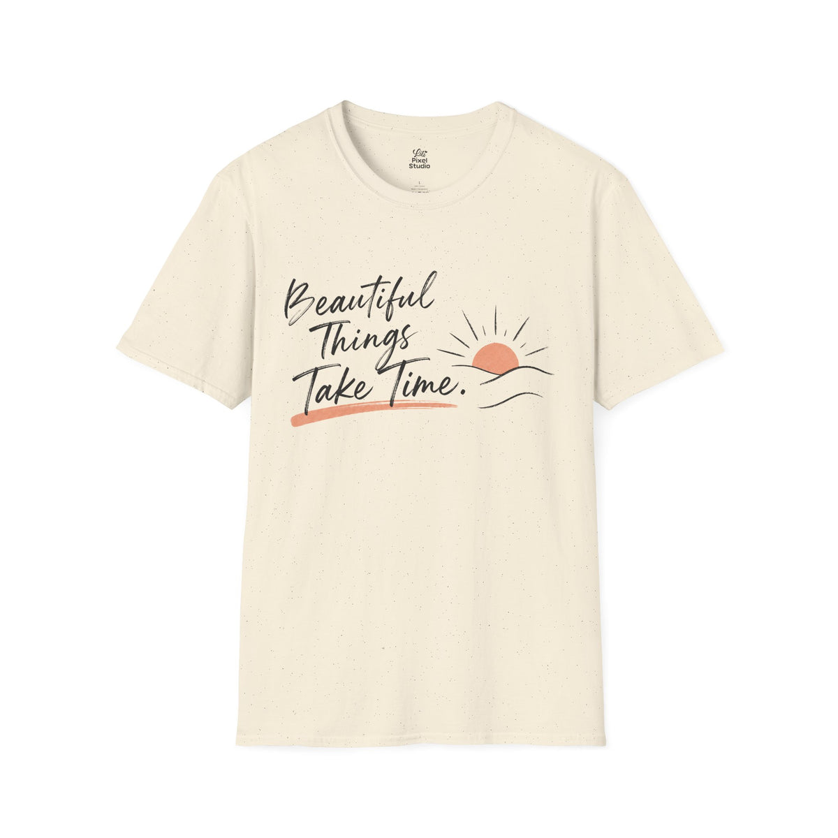 Beautiful Things Take Time Shirt, Inspirational Unisex Tee, Christian Encouragement Shirt, Faith Based Gift, Personal Growth T-Shirt