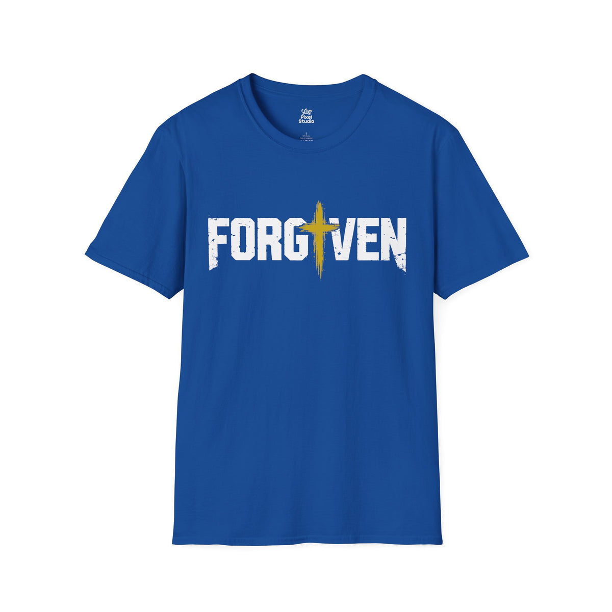 Forgiven Christian Shirt, Faith Based T-Shirt, Christian Cross Graphic Tee, Grace Shirt, Religious Gift, Inspirational Unisex Shirt