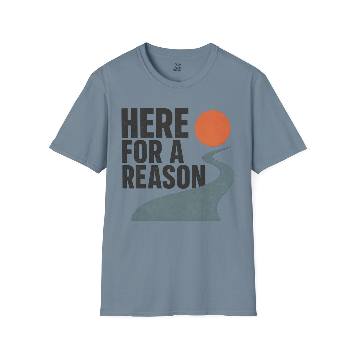 Here For A Reason Shirt, Hope Inspirational Unisex Tee, Faith Based Shirt, Purpose Shirt, Christian Encouragement Gift, Motivational T-Shirt