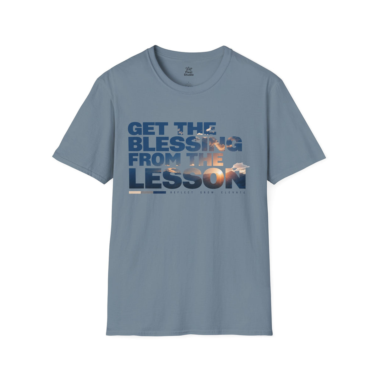 Get The Blessing From The Lesson Shirt, Inspirational Christian T-Shirt, Faith Based Graphic Tee, Motivational Unisex Shirt, Personal Growth Tee