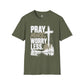 Pray More Worry Less Christian Shirt, Faith Based T-Shirt, Prayer Shirt, Cross Graphic Tee, Inspirational Christian Unisex Gift