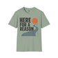 Here For A Reason Shirt, Hope Inspirational Unisex Tee, Faith Based Shirt, Purpose Shirt, Christian Encouragement Gift, Motivational T-Shirt