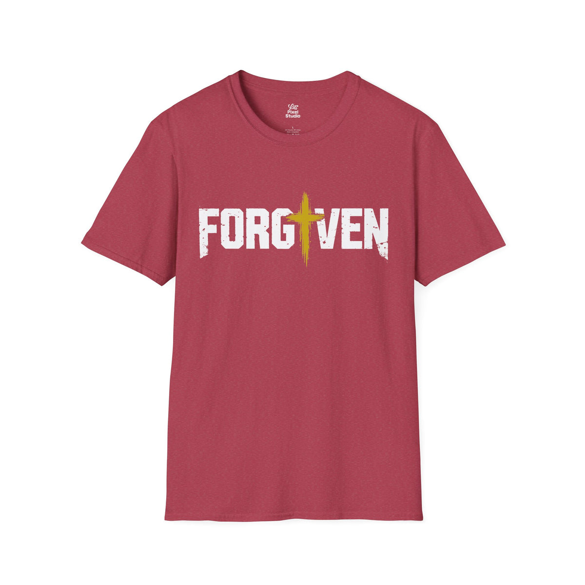 Forgiven Christian Shirt, Faith Based T-Shirt, Christian Cross Graphic Tee, Grace Shirt, Religious Gift, Inspirational Unisex Shirt
