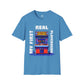 My First Real Playground Unisex Shirt, Retro Arcade Gamer Tee, Pixel Art Gaming T-Shirt, Nostalgic Arcade Gift