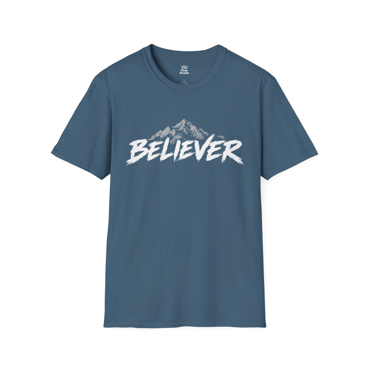 Believer Christian Shirt, Faith Based T-Shirt, Mountain Christian Tee, Inspirational Faith Shirt, Christian Unisex Religious Gift