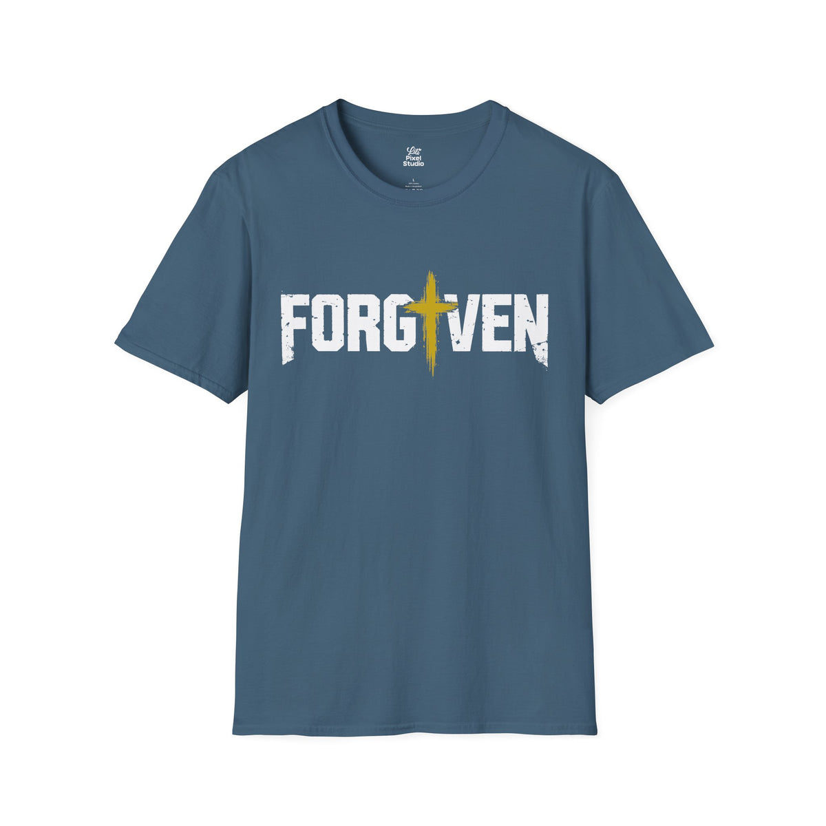 Forgiven Christian Shirt, Faith Based T-Shirt, Christian Cross Graphic Tee, Grace Shirt, Religious Gift, Inspirational Unisex Shirt