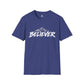 Believer Christian Shirt, Faith Based T-Shirt, Mountain Christian Tee, Inspirational Faith Shirt, Christian Unisex Religious Gift