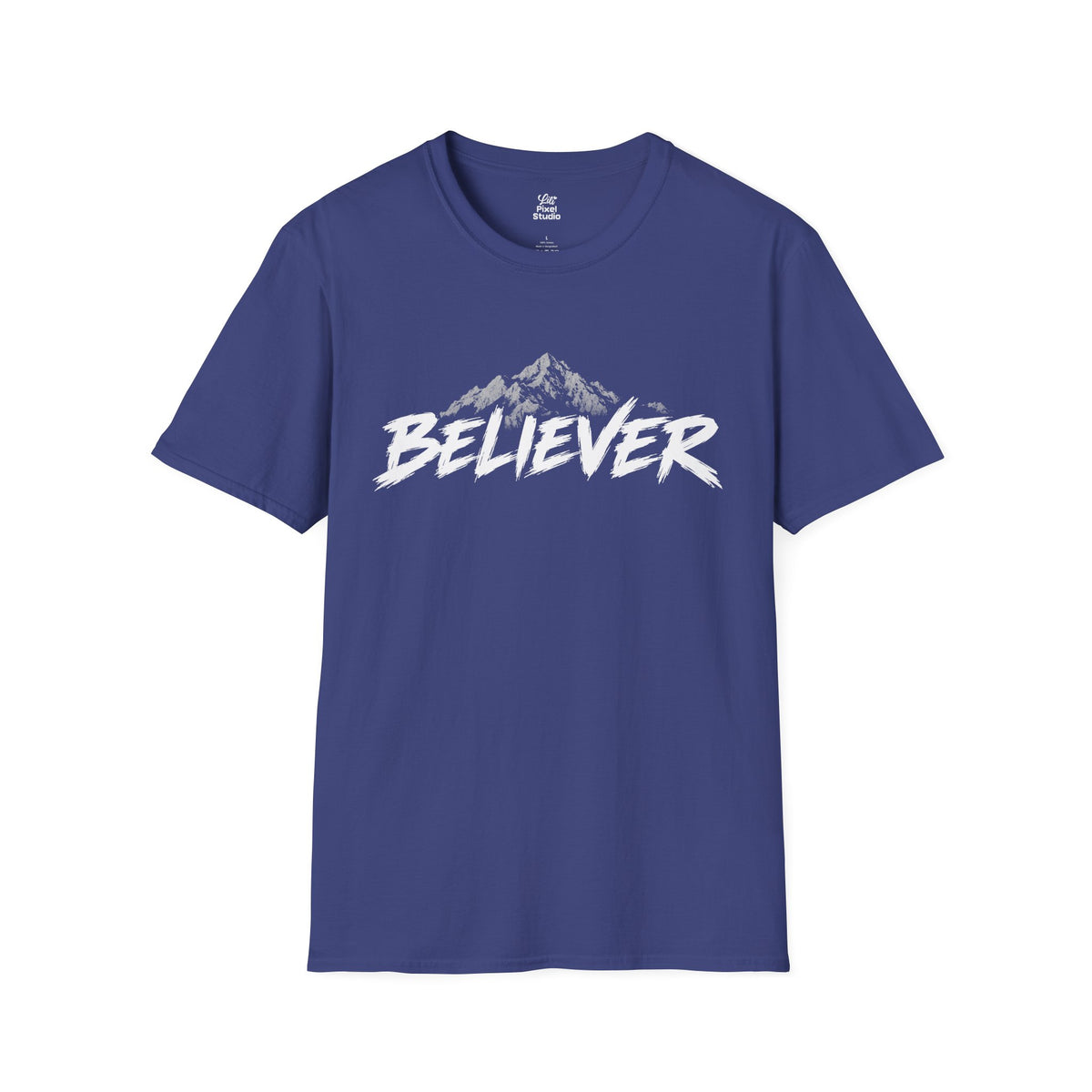 Believer Christian Shirt, Faith Based T-Shirt, Mountain Christian Tee, Inspirational Faith Shirt, Christian Unisex Religious Gift