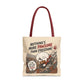 Pawsome Freedom Tote Bag, Funny Anime Inspired Dog Tote, Cute Fandom Shopper Bag, Dog Lover Everyday Carry Bag