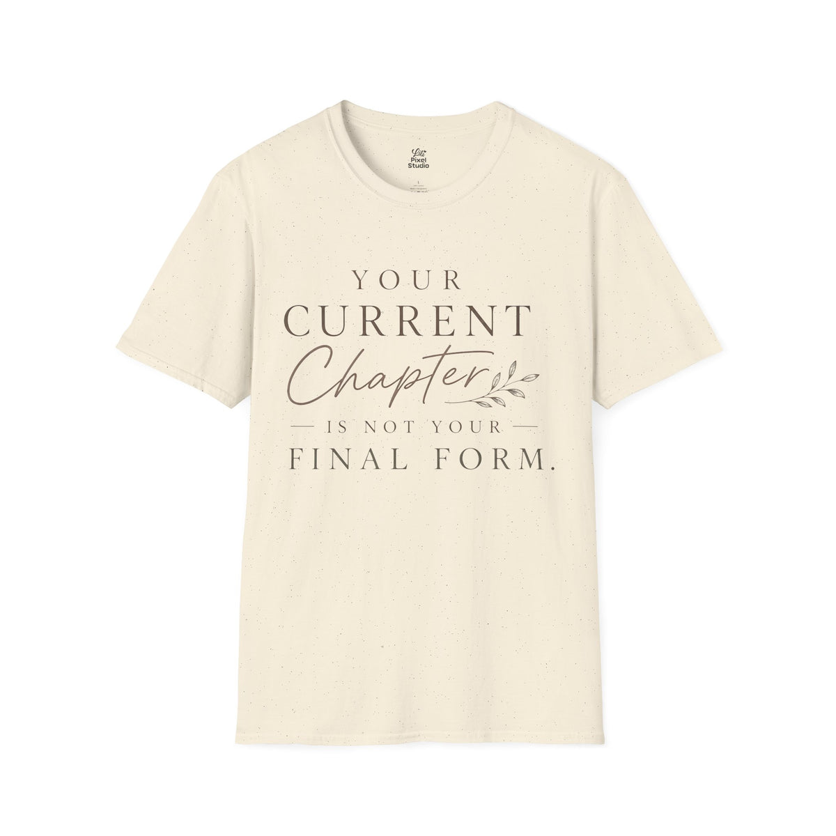 Your Current Chapter Is Not Your Final Form Shirt, Inspirational Unisex Tee, Motivational Shirt, Faith Inspired Gift, New Beginnings Tee
