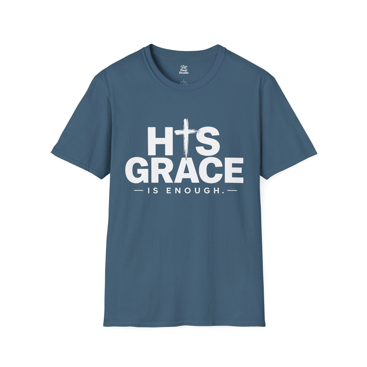 His Grace Is Enough Christian Shirt, Faith Based T-Shirt, Christian Cross Tee, Grace Shirt, Inspirational Unisex Religious Gift