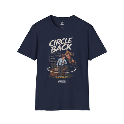 Circle Back Shirt, Funny Office Humor Unisex Tee, Corporate Wrestling Shirt, HR Combat Division Gift for Coworkers & Managers
