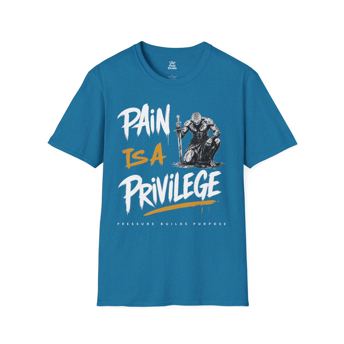 Pain Is A Privilege Shirt, Motivational Gym T-Shirt, Warrior Graphic Tee, Fitness Motivation Shirt, Resilience Tee, Inspirational Unisex Shirt