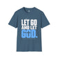 Let Go And Let God Shirt, Christian Faith T-Shirt, Faith Over Fear Graphic Tee, Christian Encouragement Gift, Inspirational Unisex Shirt