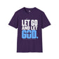 Let Go And Let God Shirt, Christian Faith T-Shirt, Faith Over Fear Graphic Tee, Christian Encouragement Gift, Inspirational Unisex Shirt