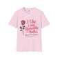 I Like Long Romantic Walks Away From People Womens Shirt, Funny Introvert Tee, Anti Social Graphic T-Shirt, Solitude Lover Gift