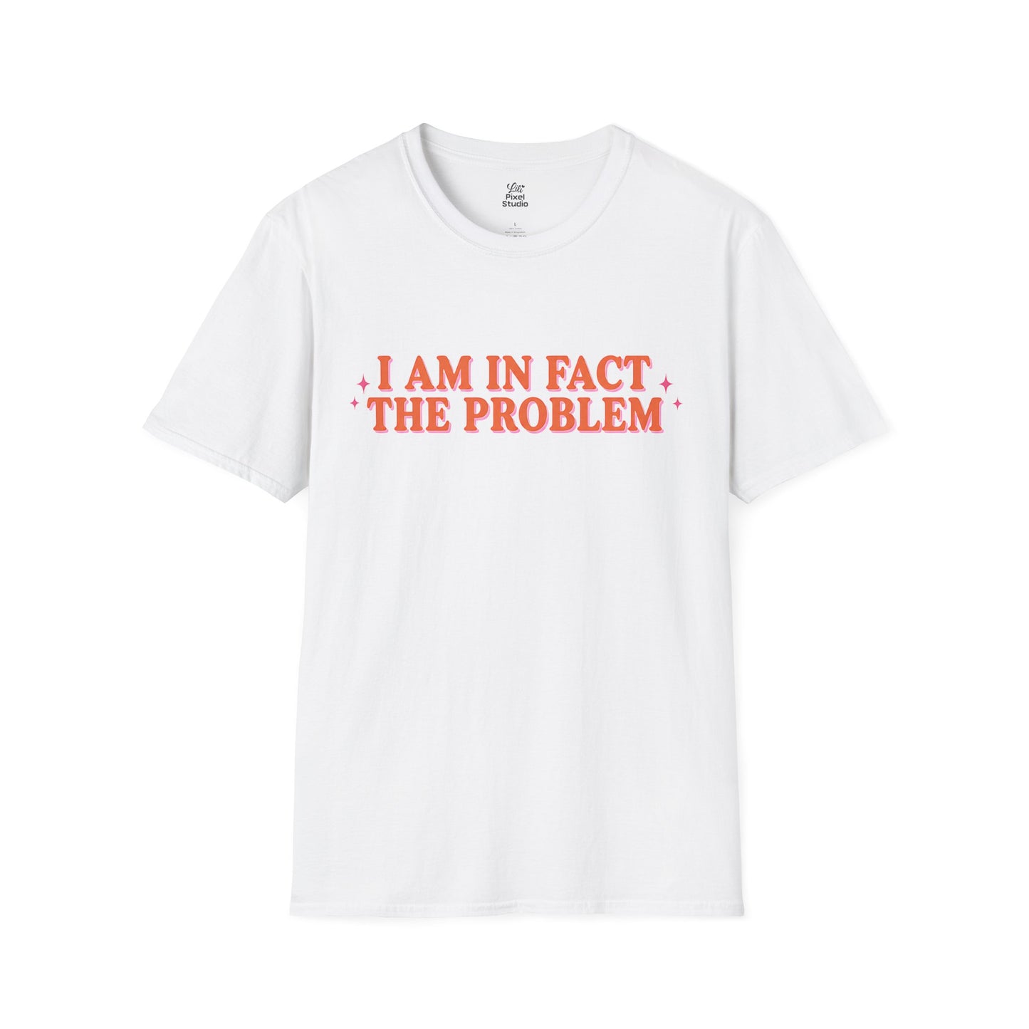 I Am In Fact The Problem Womens Shirt, Funny Self Aware Tee, Petty And Prosperous Shirt, Sarcastic Graphic Tee For Women