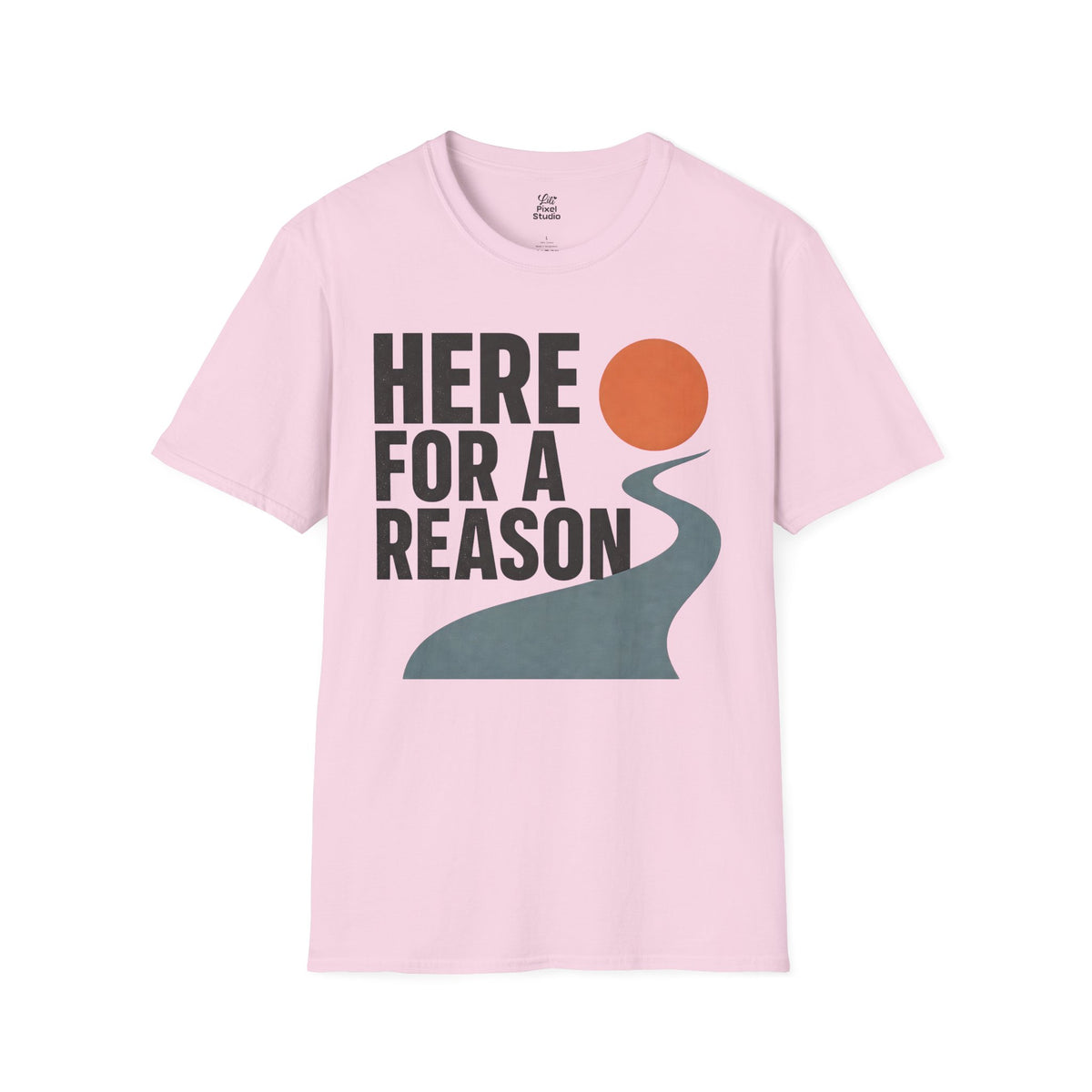 Here For A Reason Shirt, Hope Inspirational Unisex Tee, Faith Based Shirt, Purpose Shirt, Christian Encouragement Gift, Motivational T-Shirt