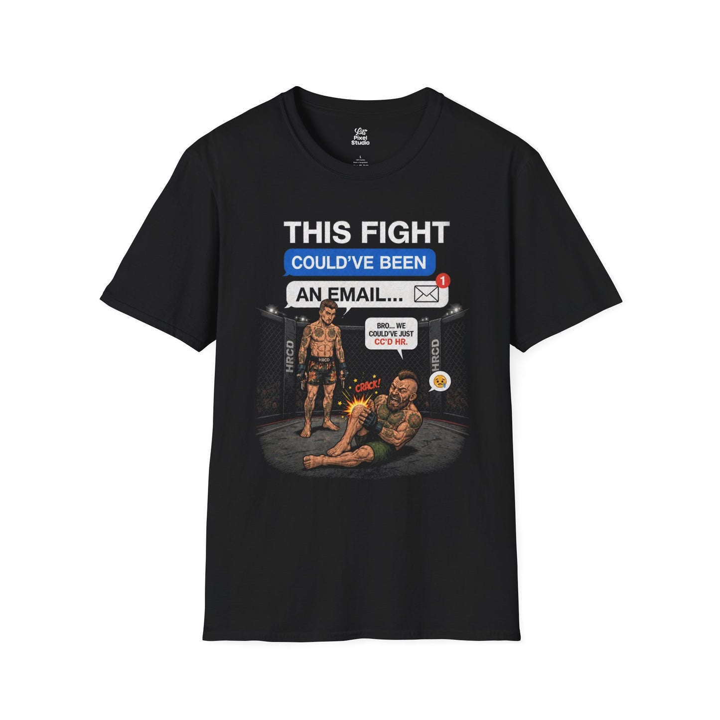 This Fight Could've Been an Email Shirt, Funny MMA Office Humor Tee, HR Combat Division T-Shirt, Fight Fan Gift, Workplace Joke