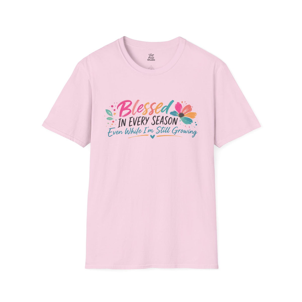 Blessed In Every Season Shirt, Motivation Unisex Tee, Faith Based Shirt, Encouragement Gift, Inspirational T-Shirt, Grace Shirt