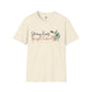 Strong Roots Bright Future Shirt, Inspirational Unisex Tee, Christian Encouragement Shirt, Personal Growth Gift, Faith Based T-Shirt