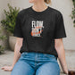 Flow Don't Force Unisex T-Shirt | Motivational Inspirational Positive Hopeful Typography, Modern Graphic Tee
