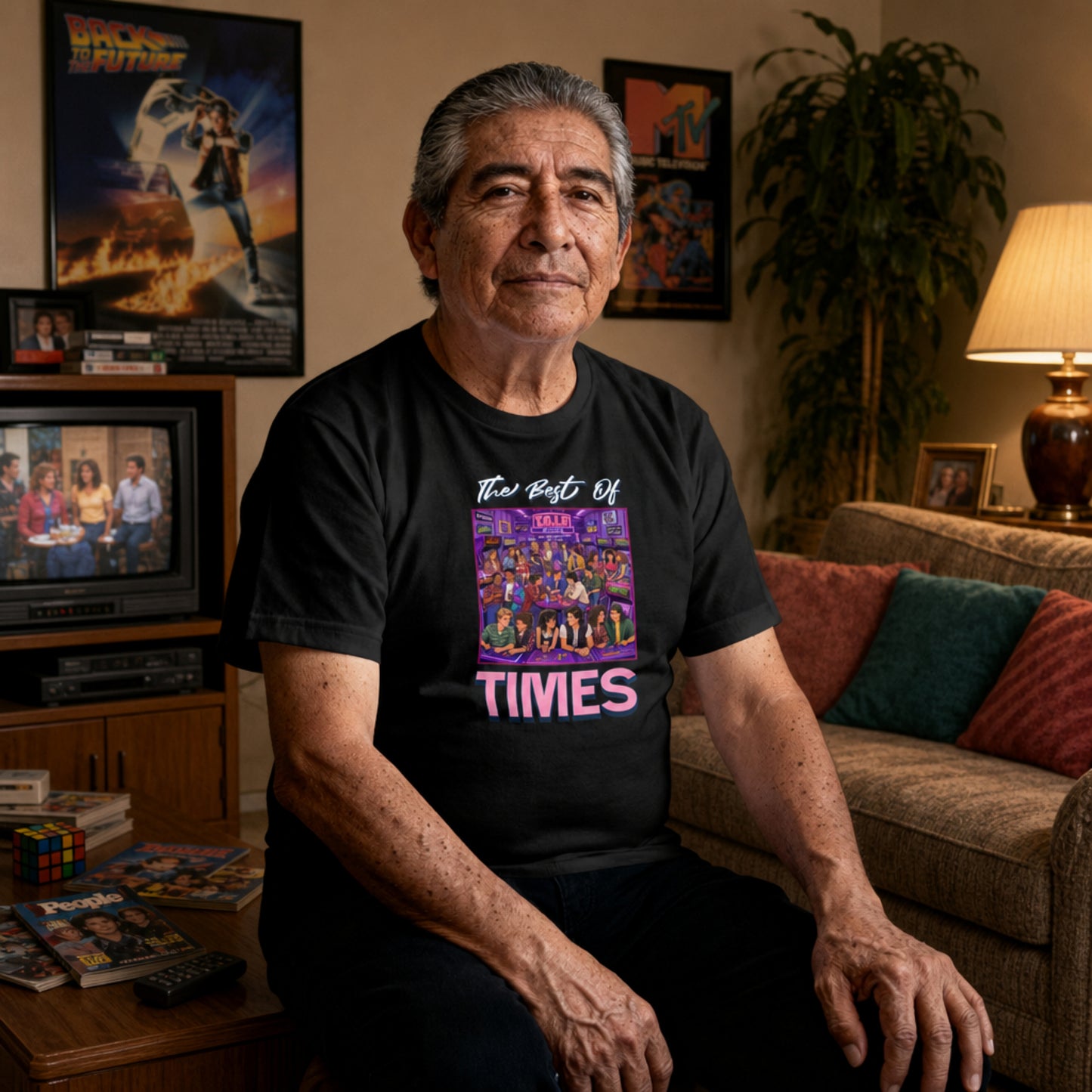 The Best Of Times Unisex Shirt, Retro Nostalgia Tee, 80s 90s Arcade Aesthetic T-Shirt, Vintage Friendship Gift