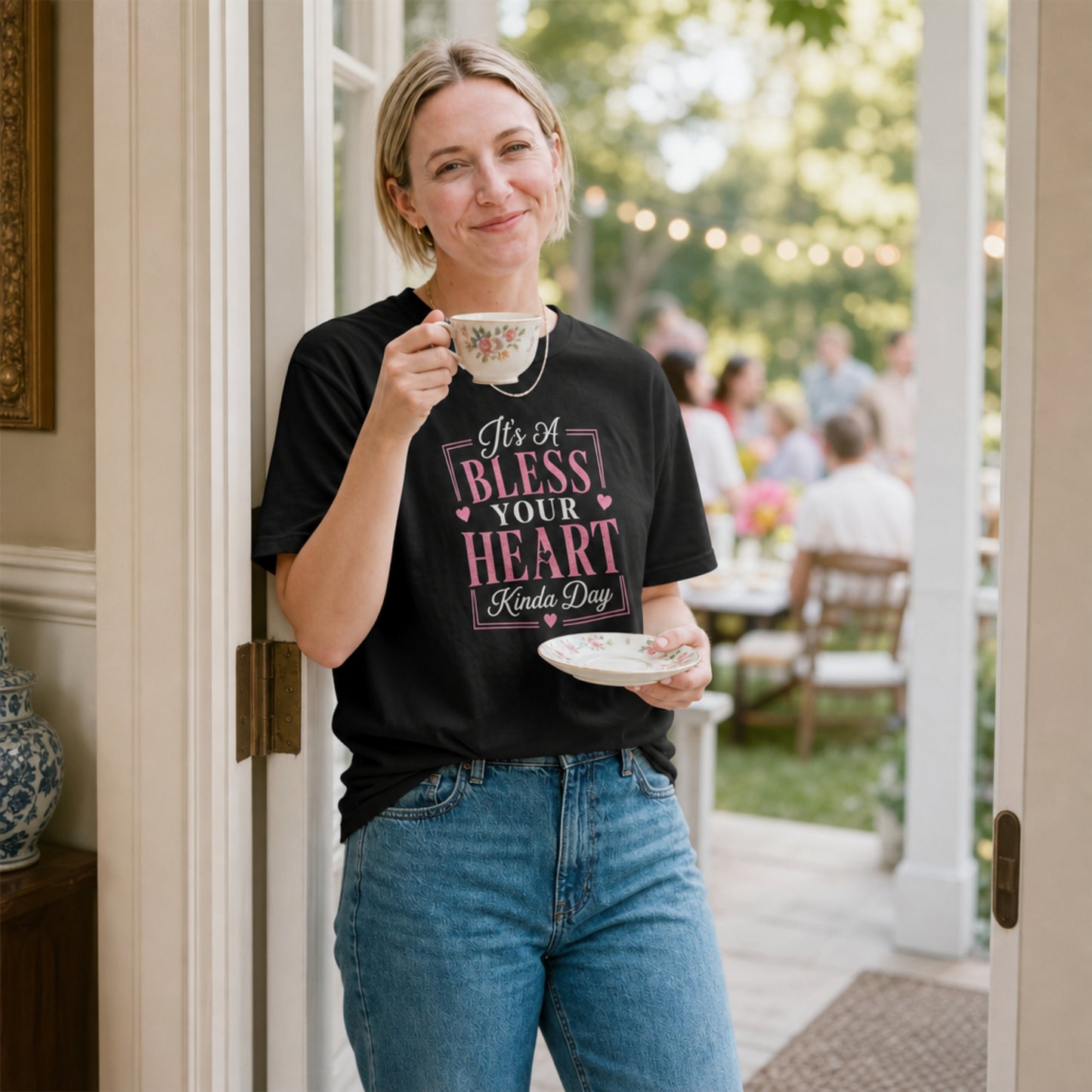 It's A Bless Your Heart Kinda Day Womens Shirt, Funny Southern Saying Tee, Petty And Prosperous Graphic Shirt, Southern Humor Top