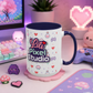 Lili Pixel Studio Mug, Cute Pixel Art Coffee Mug, Retro Gamer Mug, Cozy Gaming Desk Cup, 15 oz Ceramic Mug
