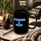 Stressed and Sexy Mug, Funny Black Coffee Mug, Sarcastic Office Mug, Retro Gamer Coffee Cup, Coworker Gift