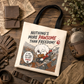 Pawsome Freedom Tote Bag, Funny Anime Inspired Dog Tote, Cute Fandom Shopper Bag, Dog Lover Everyday Carry Bag