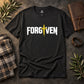 Forgiven Christian Shirt, Faith Based T-Shirt, Christian Cross Graphic Tee, Grace Shirt, Religious Gift, Inspirational Unisex Shirt