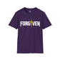 Forgiven Christian Shirt, Faith Based T-Shirt, Christian Cross Graphic Tee, Grace Shirt, Religious Gift, Inspirational Unisex Shirt