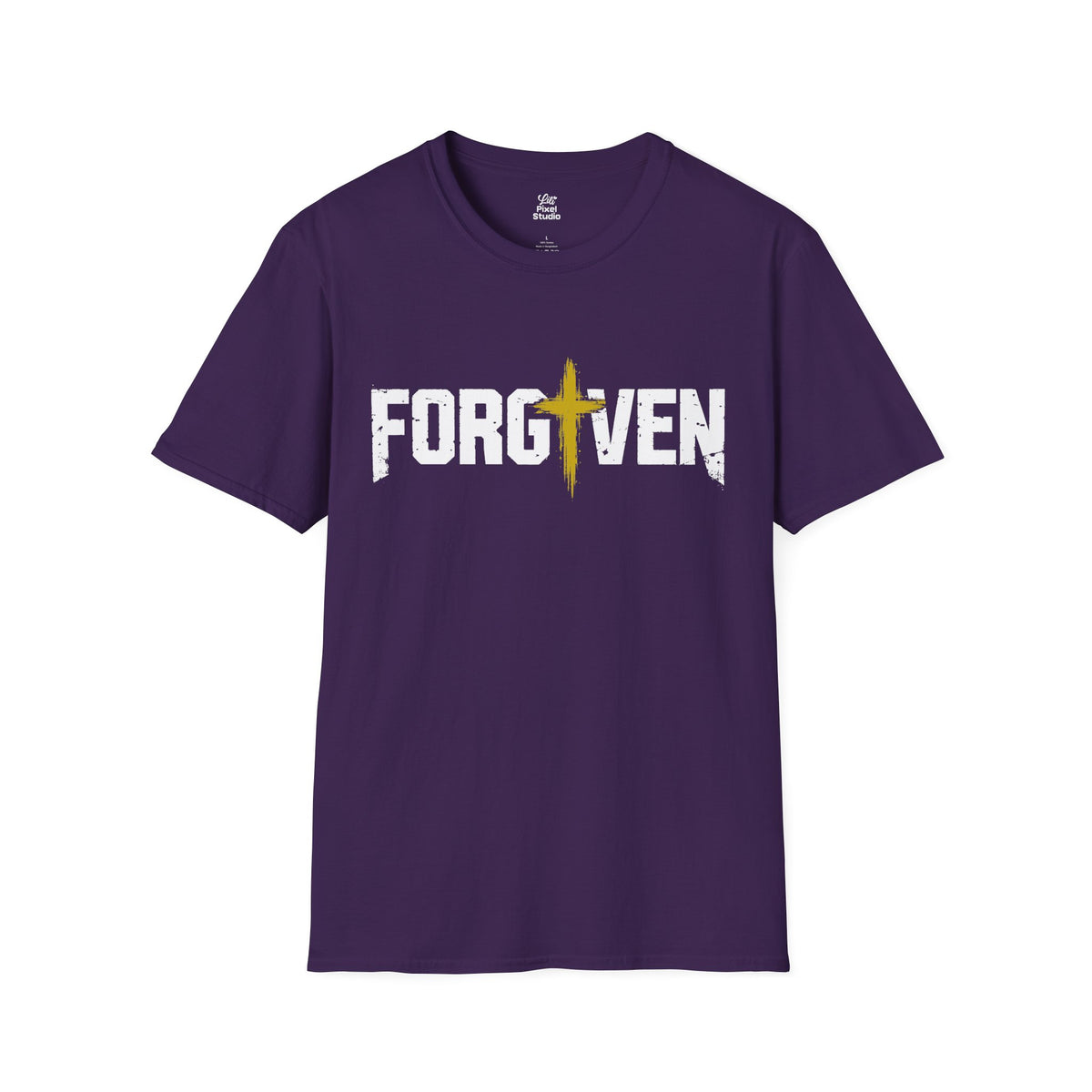 Forgiven Christian Shirt, Faith Based T-Shirt, Christian Cross Graphic Tee, Grace Shirt, Religious Gift, Inspirational Unisex Shirt