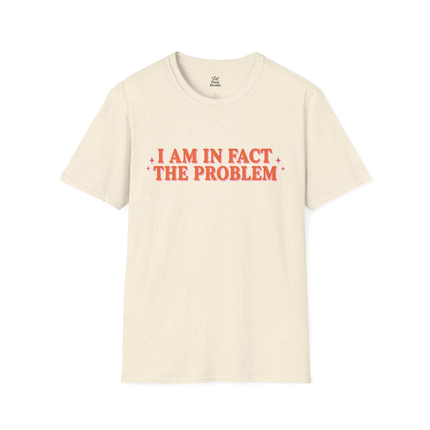 I Am In Fact The Problem Womens Shirt, Funny Self Aware Tee, Petty And Prosperous Shirt, Sarcastic Graphic Tee For Women