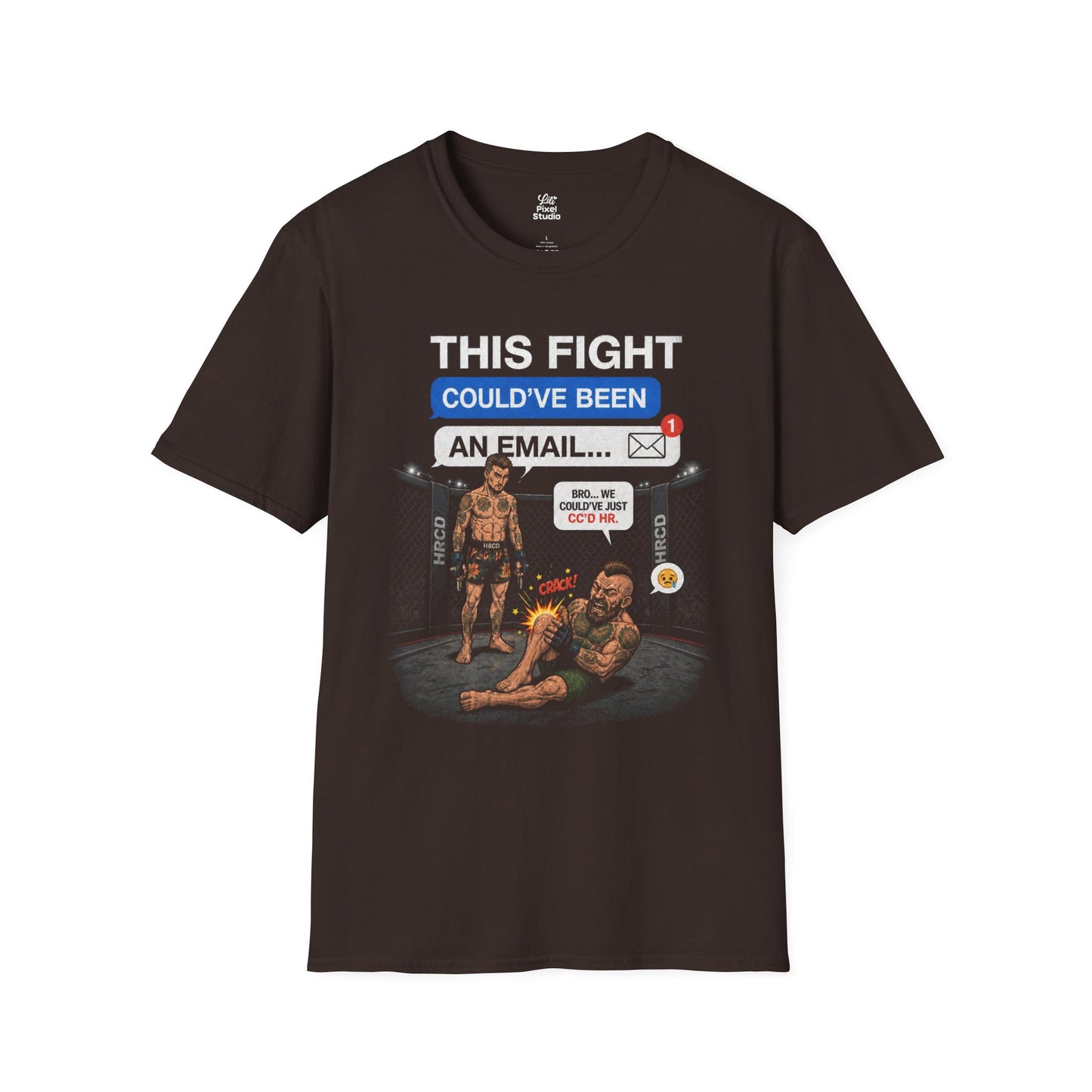 This Fight Could've Been an Email Shirt, Funny MMA Office Humor Tee, HR Combat Division T-Shirt, Fight Fan Gift, Workplace Joke