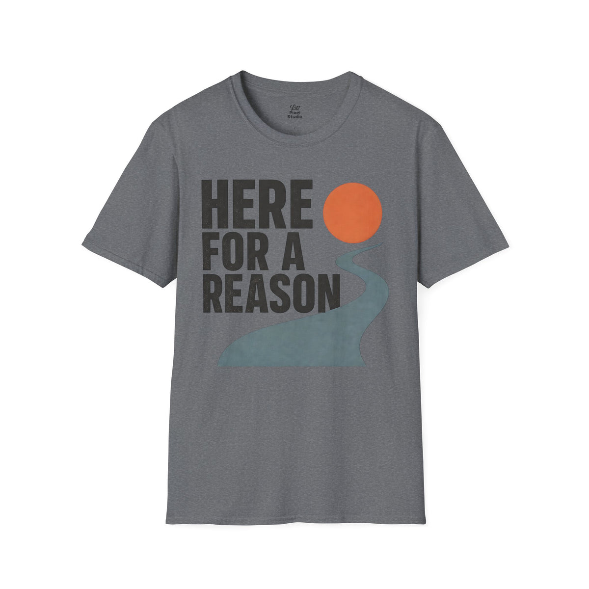 Here For A Reason Shirt, Hope Inspirational Unisex Tee, Faith Based Shirt, Purpose Shirt, Christian Encouragement Gift, Motivational T-Shirt