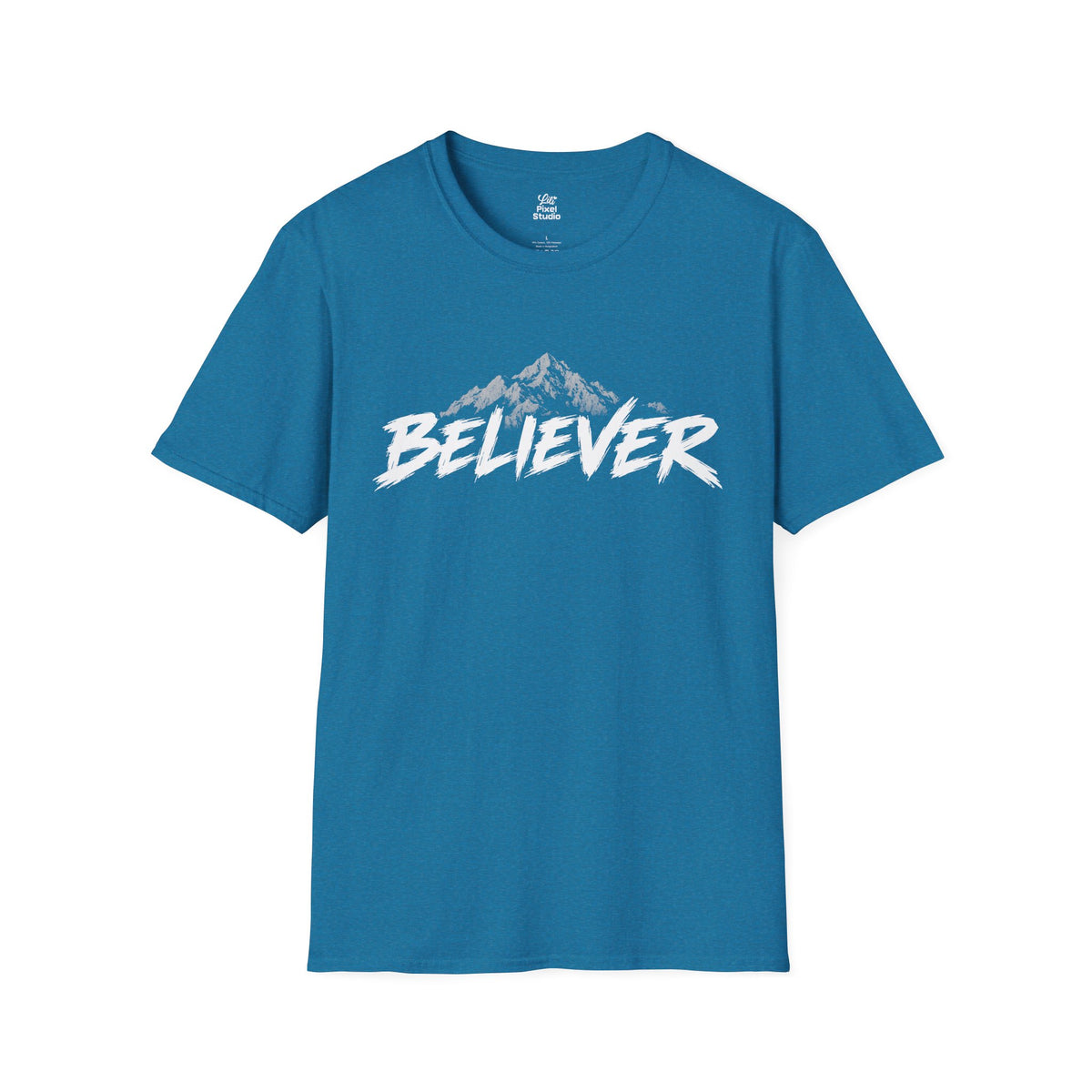 Believer Christian Shirt, Faith Based T-Shirt, Mountain Christian Tee, Inspirational Faith Shirt, Christian Unisex Religious Gift