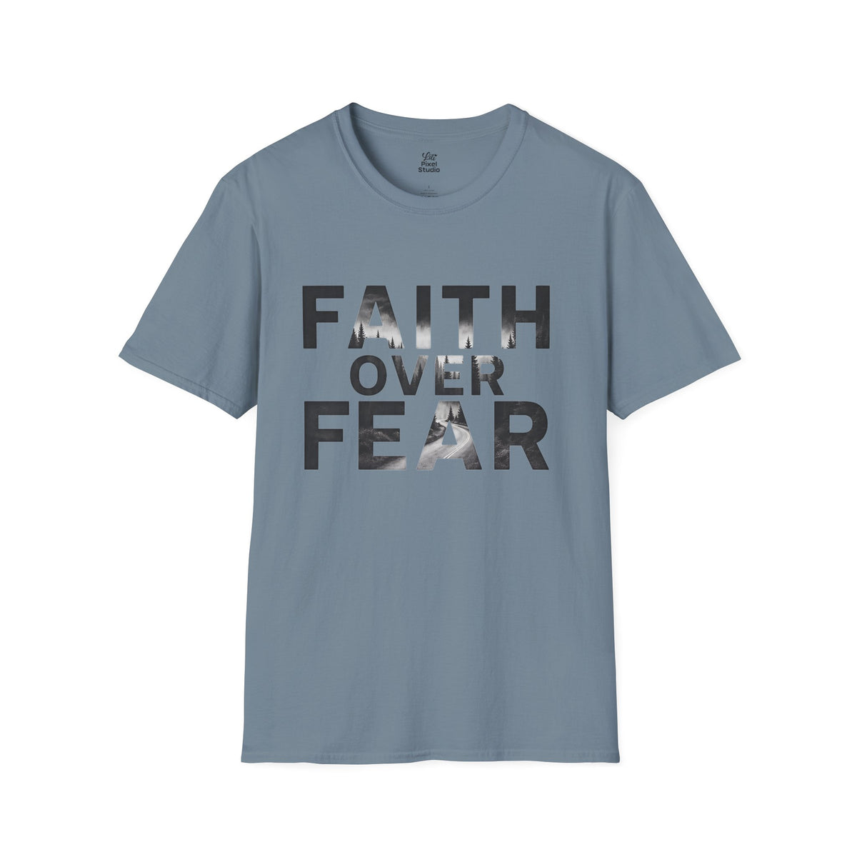 Faith Over Fear Shirt, Christian Inspirational T-Shirt, Faith Based Graphic Tee, Christian Encouragement Gift, Motivational Unisex Shirt