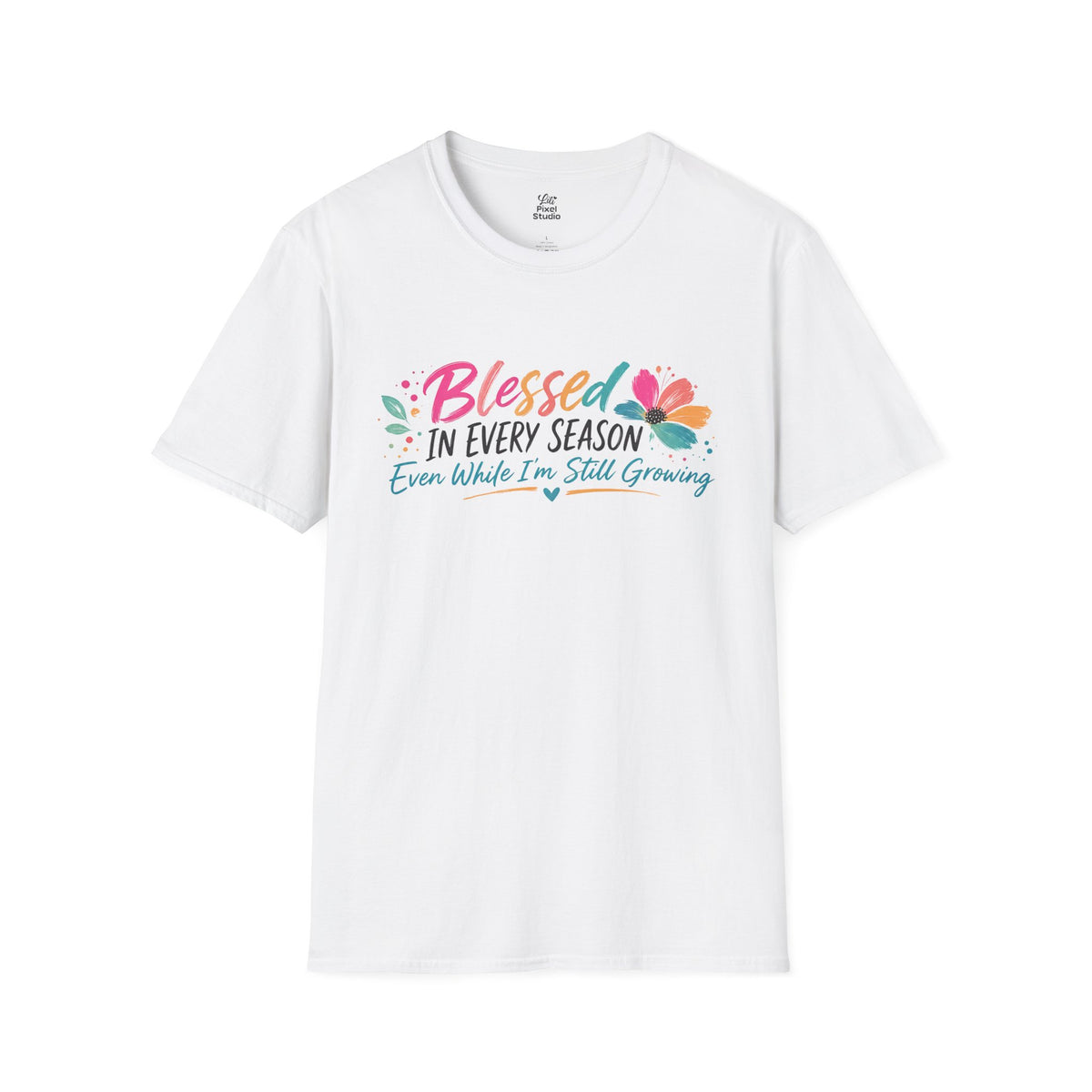 Blessed In Every Season Shirt, Motivation Unisex Tee, Faith Based Shirt, Encouragement Gift, Inspirational T-Shirt, Grace Shirt