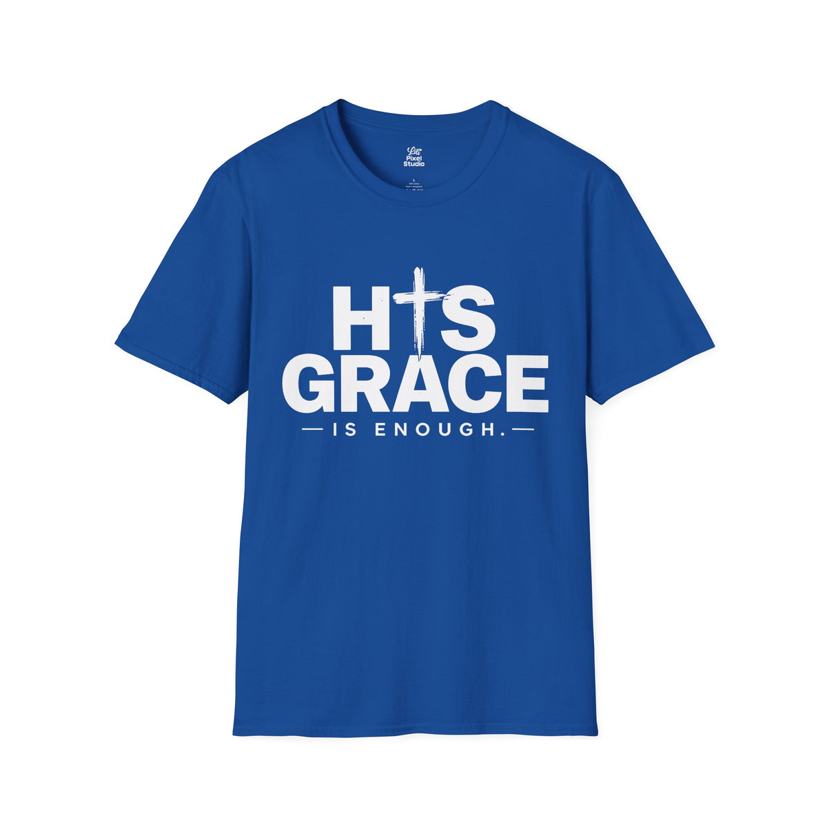 His Grace Is Enough Christian Shirt, Faith Based T-Shirt, Christian Cross Tee, Grace Shirt, Inspirational Unisex Religious Gift